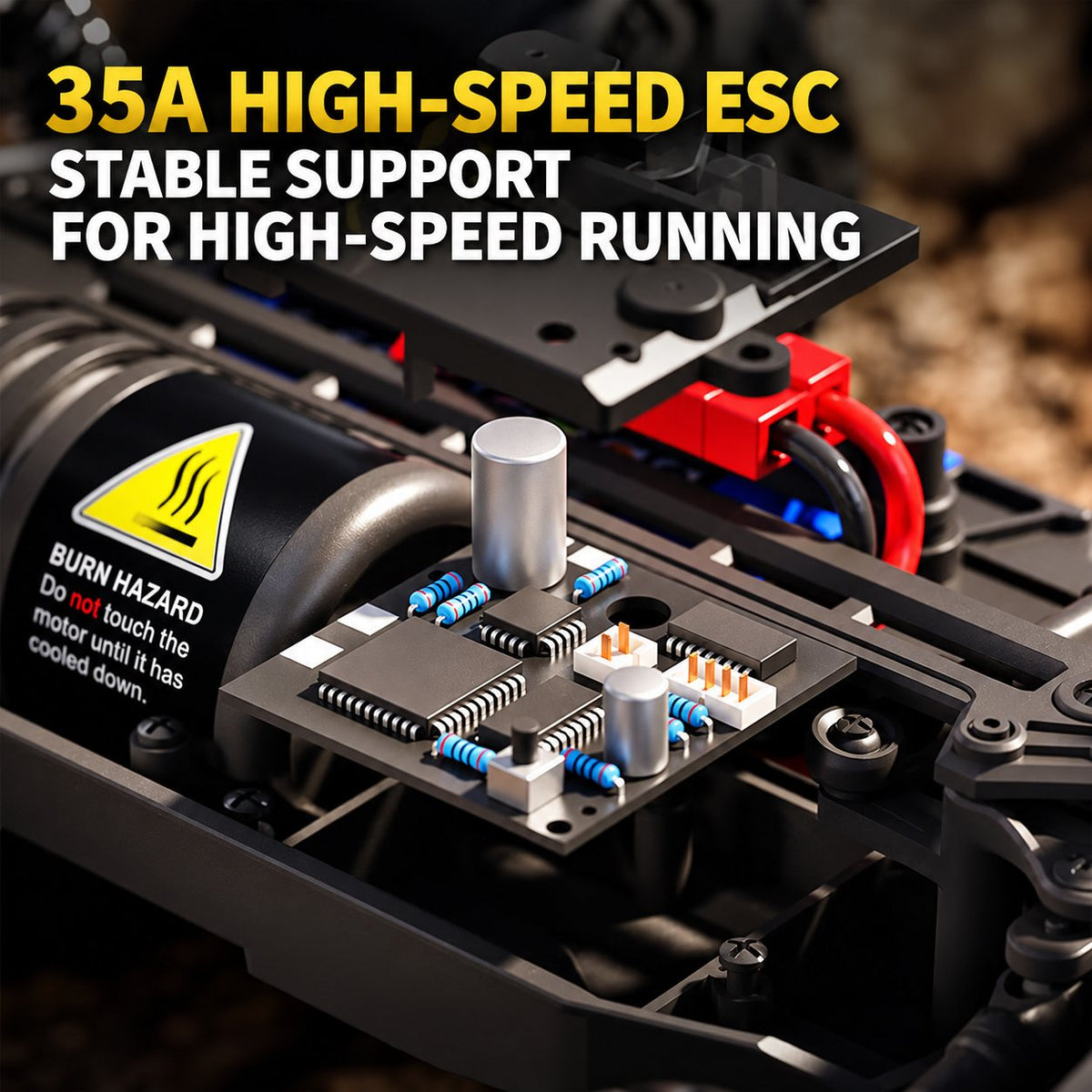 Dark Knight 70 km/h RC Off-Road Racer