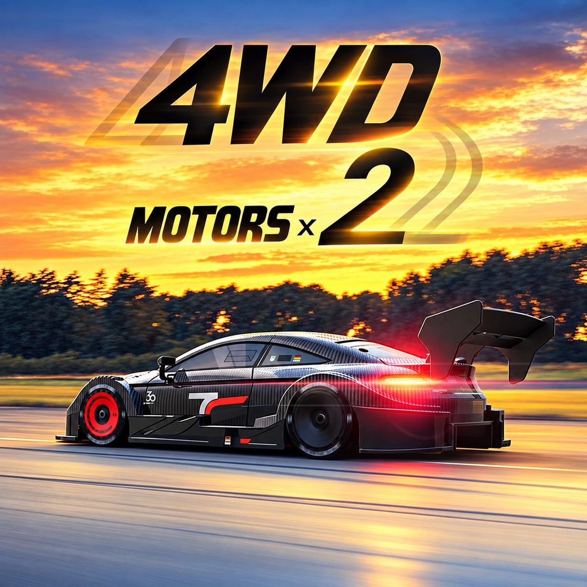 Pro Touring 4WD Drift RC Car, 1:16 Race & Drift