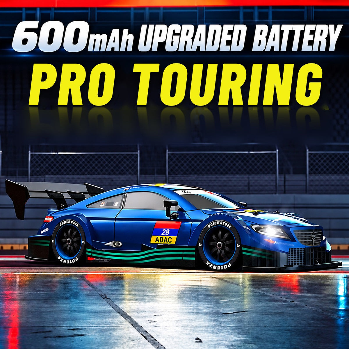 Pro Touring 4WD Drift RC Car, 1:16 Race & Drift