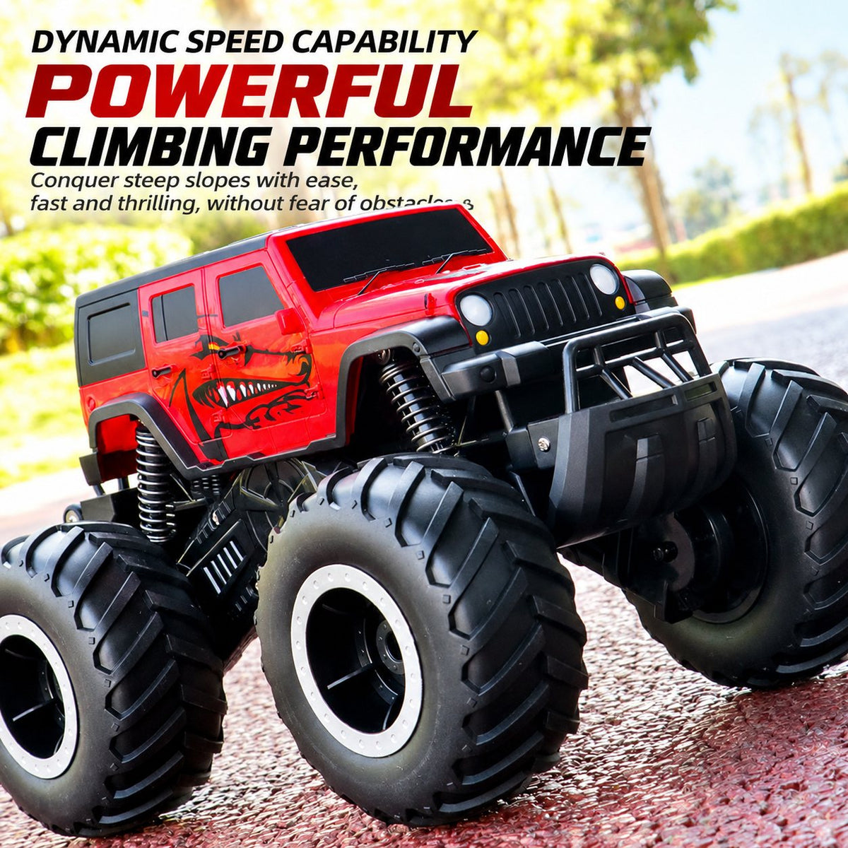 Shark Amphibious RC Stunt Monster Truck