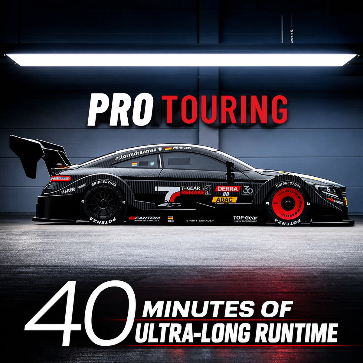 Pro Touring 4WD Drift RC Car, 1:16 Race & Drift