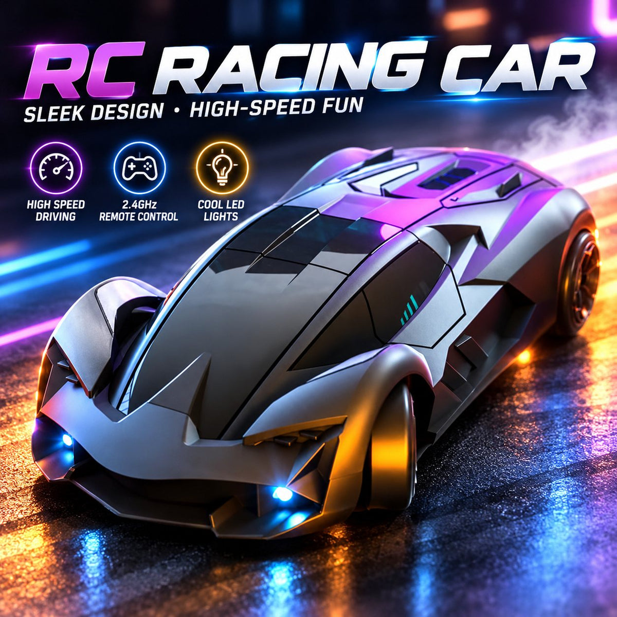 Stealth Concept 4WD Drift RC Car